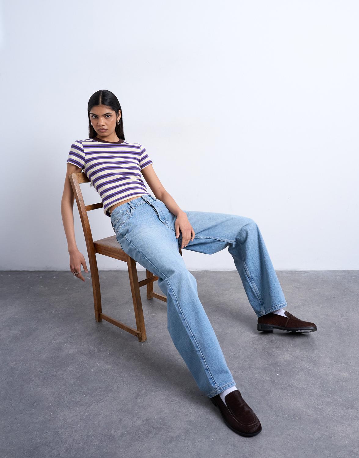 TSSALLY STRIPED T-SHIRT